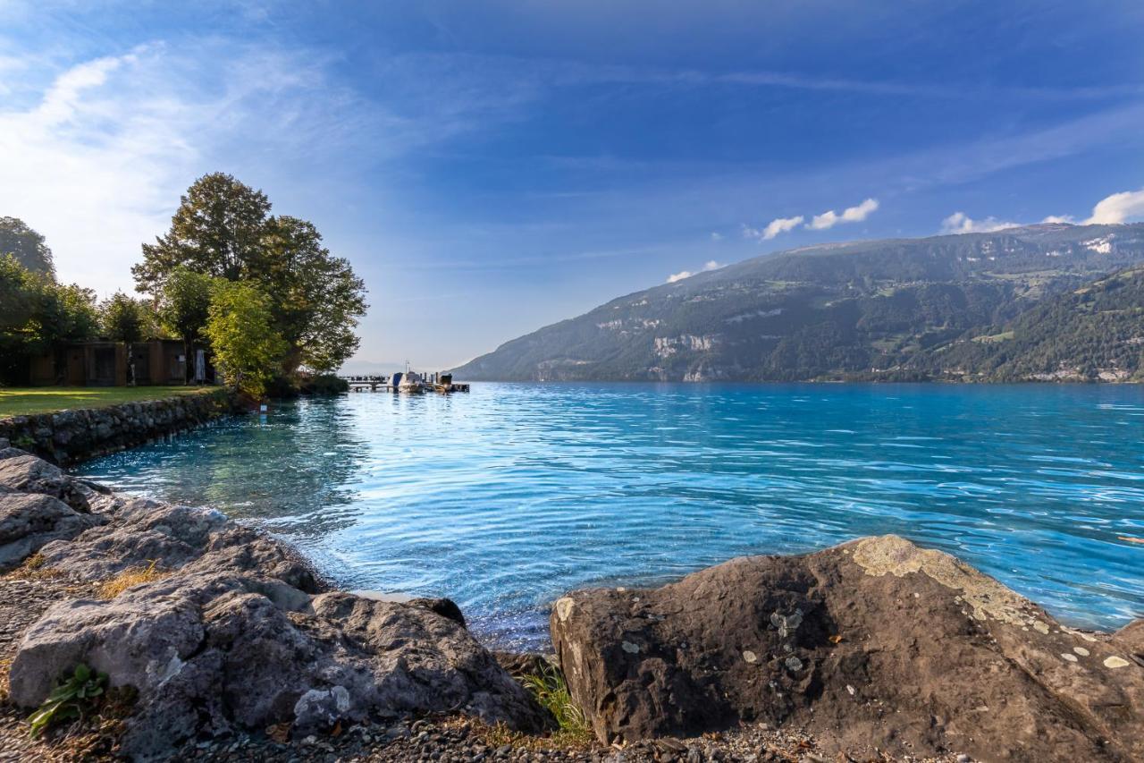 Strandhuesli Directly On Lake Thun Därligen Eksteriør bilde